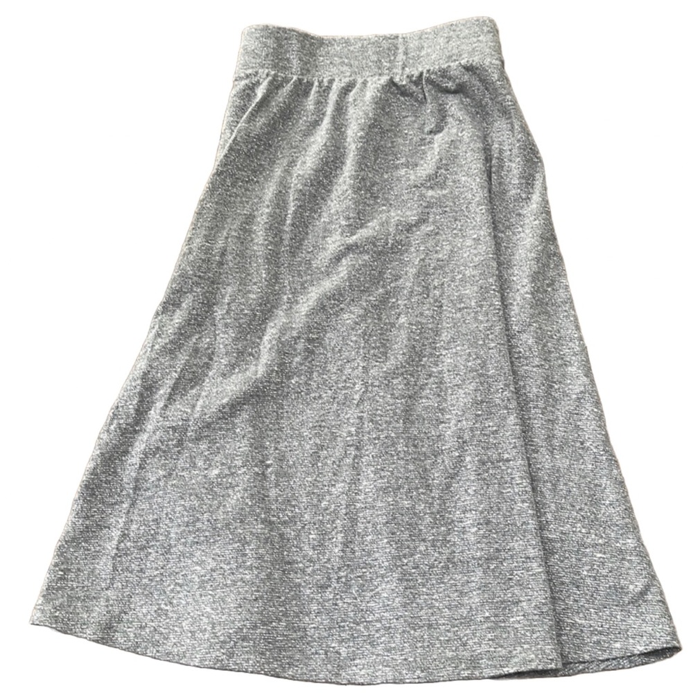 Super cute gray glitter skirt